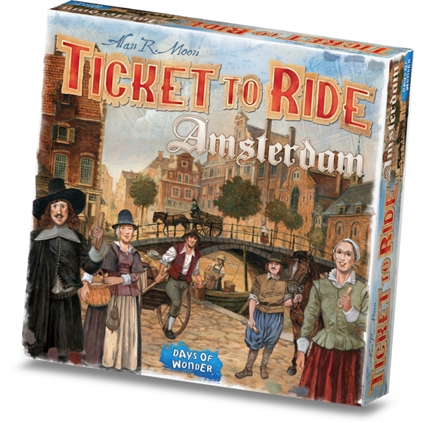 Ticket To Ride Amsterdam (Kuva 1 tuotteesta 2)