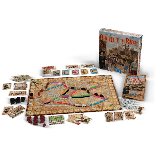 Ticket To Ride Amsterdam (Kuva 2 tuotteesta 2)