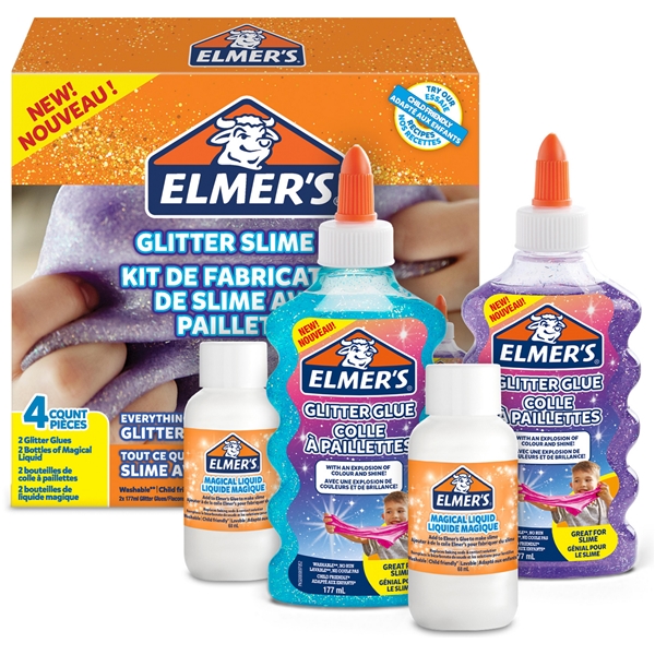 Elmers Glitter slime starter kit (Kuva 1 tuotteesta 5)