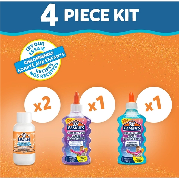 Elmers Glitter slime starter kit (Kuva 2 tuotteesta 5)