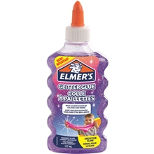 Elmers Kimalleliima 177ml liila