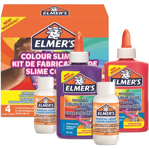Elmers Opaque Color Slime Kit (Kuva 1 tuotteesta 5)
