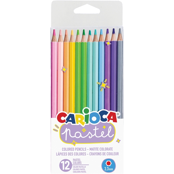 Carioca Puuvärikynät Pastelli (Kuva 1 tuotteesta 3)