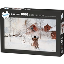 Palapeli 1000 Palaa Carl Larsson Maatila & Panimo
