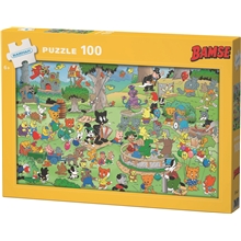 Palapeli Bamse 100 Palaa