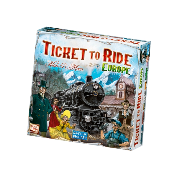 Ticket to Ride Europe (ruotsinkielinen) (Kuva 1 tuotteesta 2)