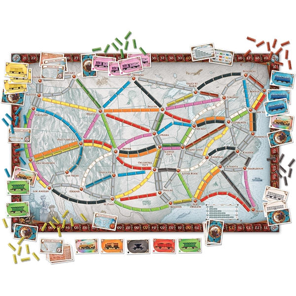 Ticket to Ride Europe (ruotsinkielinen) (Kuva 2 tuotteesta 2)