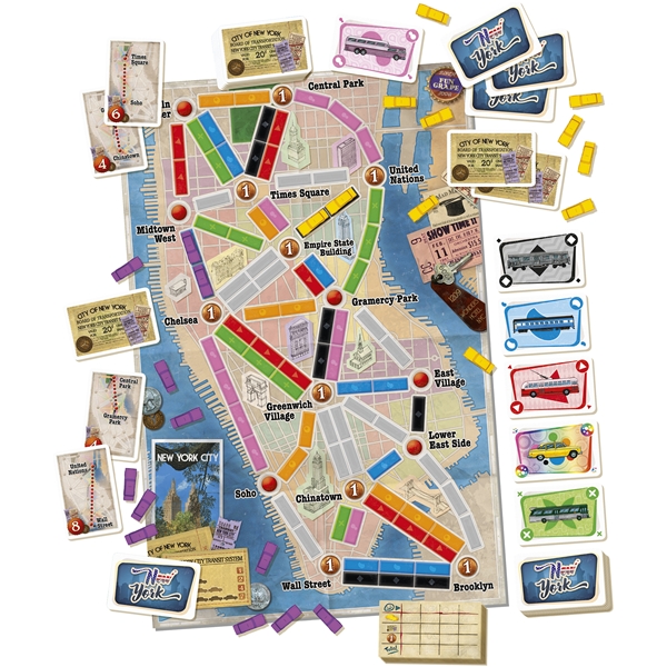 Ticket To Ride New York (Kuva 2 tuotteesta 2)