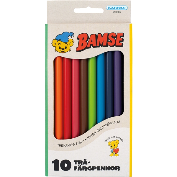 Bamse Puuvärikynät