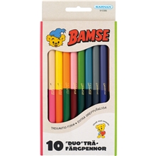 Bamse kaksiväriset kynät