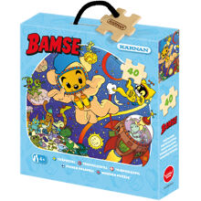 Puinen palapeli Bamse Avaruus 40 palaa