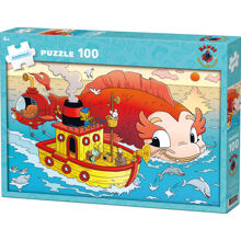 Palapeli 100 palaa Bamse Meren salaisuus