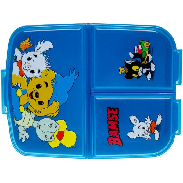 Bamse ruokalaatikko, jossa on 3 lokeroa (Kuva 2 tuotteesta 2)
