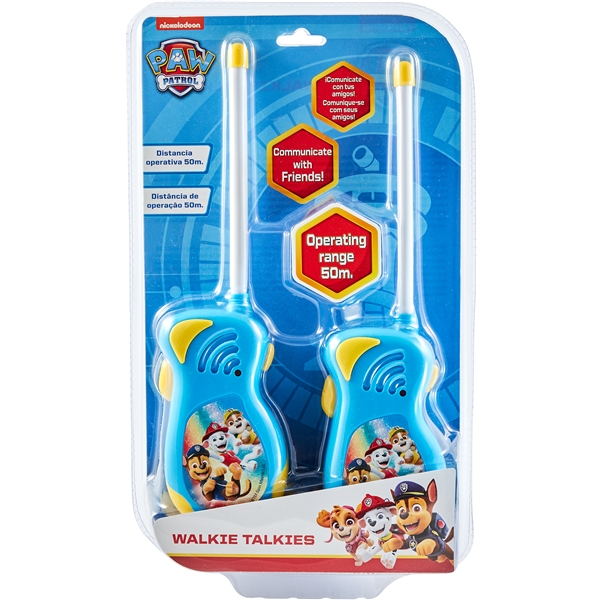 Paw Patrol -Walkie Talkie Sinikeltainen (Kuva 1 tuotteesta 2)