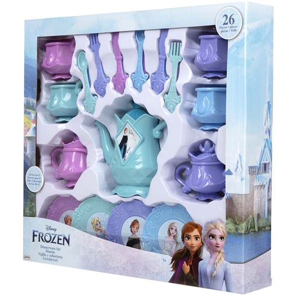 Disney Frozen Päivällisastiasto 26 Osaa (Kuva 1 tuotteesta 3)