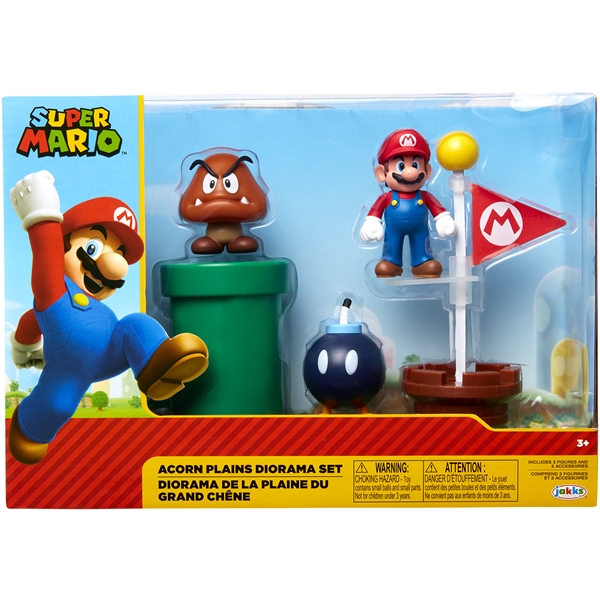 Super Mario Diorama Set Acorn Plains (Kuva 1 tuotteesta 4)