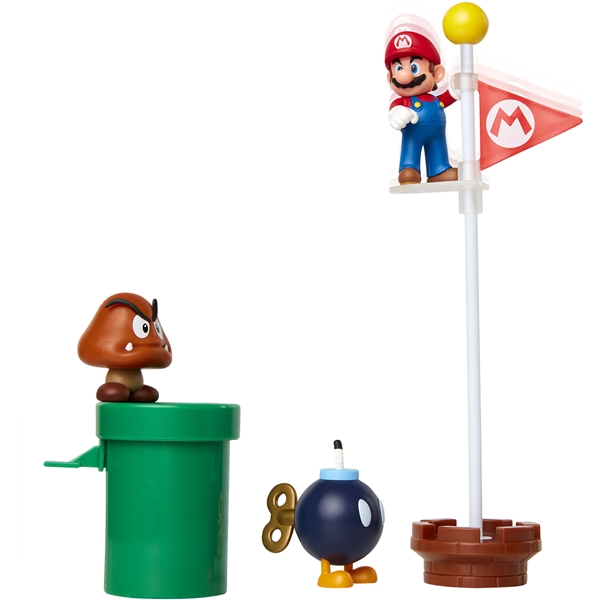 Super Mario Diorama Set Acorn Plains (Kuva 2 tuotteesta 4)