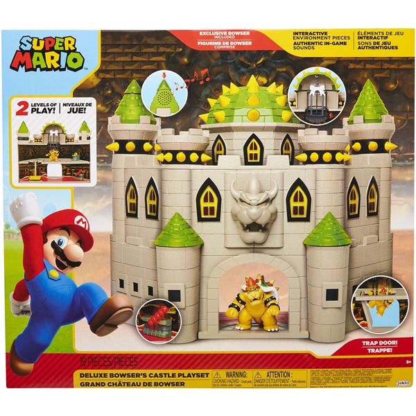 Super Mario Playset Bowser Linna (Kuva 1 tuotteesta 4)