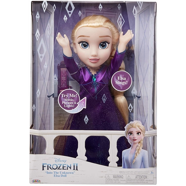 Frozen 2 Elsa äänellä ja valoilla (Kuva 2 tuotteesta 3)
