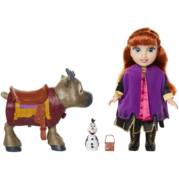 Frozen 2 Travel Doll Anna + Sven (Kuva 2 tuotteesta 2)