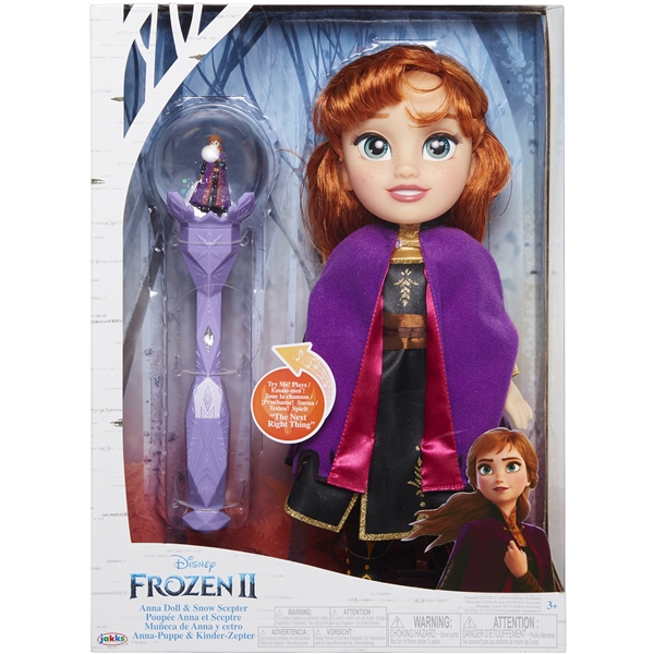 Frozen 2 Toddler Doll Anna + sauva (Kuva 1 tuotteesta 2)