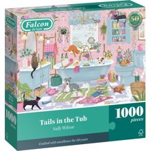 Palapeli 1000 palaa – Tails in the Tub