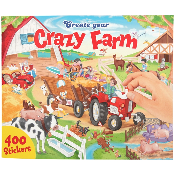 Creative Studio Crazy Farm Puuhakirja (Kuva 1 tuotteesta 2)
