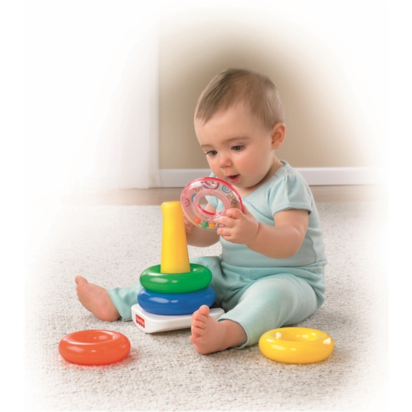 Fisher Price Rengaspyramidi Rock-a-Stack (Kuva 2 tuotteesta 5)