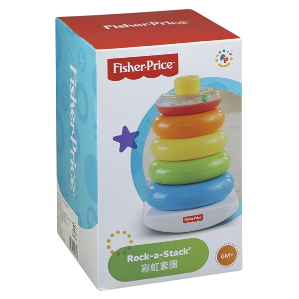 Fisher Price Rengaspyramidi Rock-a-Stack (Kuva 4 tuotteesta 5)