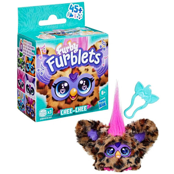Furby Furblets S4 Party Animals Chee-Chee (Kuva 3 tuotteesta 4)