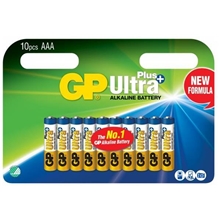 GP Batteries Ultra Plus AAA, 10 kpl