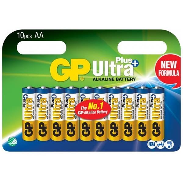 GP Batteries Ultra Plus AA, 10 kpl (Kuva 1 tuotteesta 2)
