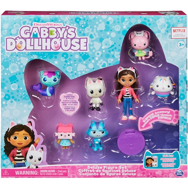 Gabby's Dollhouse Deluxe Figure Set (Kuva 1 tuotteesta 5)