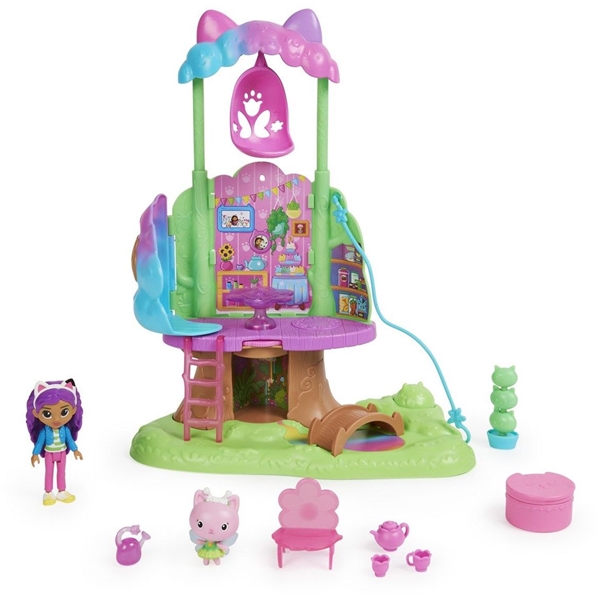 Gabby´s Dollhouse Kitty Fairy's Garden Treehouse (Kuva 2 tuotteesta 8)