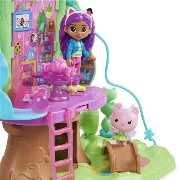 Gabby´s Dollhouse Kitty Fairy's Garden Treehouse (Kuva 3 tuotteesta 8)