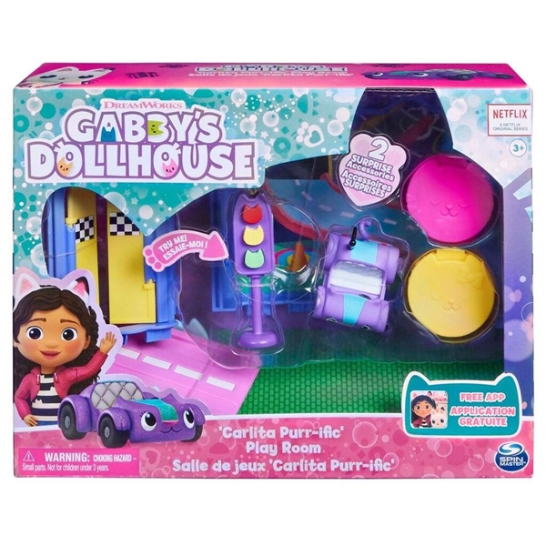Gabby's Dollhouse Deluxe Room: Play Room (Kuva 1 tuotteesta 4)