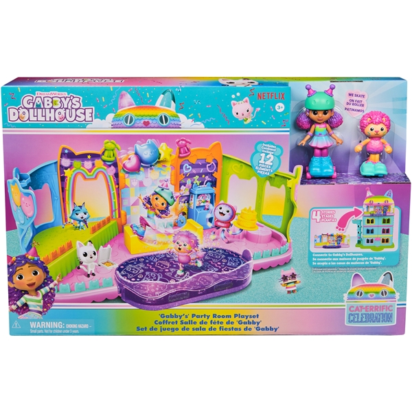 Gabby’s Dollhouse Rullisjuhlat katolla Leikkisetti (Kuva 1 tuotteesta 9)
