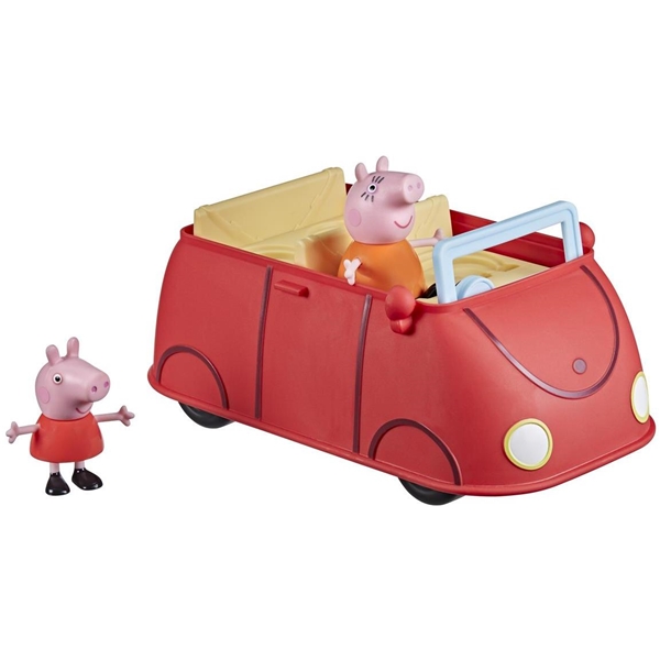 Pipsa Possu Pipsan perheen punainen auto (Kuva 2 tuotteesta 4)