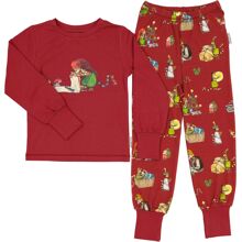 Pyjama Pettson & Findus Joulu Punainen