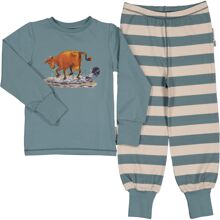 Pyjama Mamma Mu & Varis, turkoosi 86-92 cl