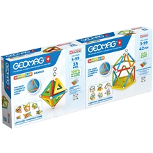 Geomag Supercolor Kaksoispakkaus 35 + 42 Osaa