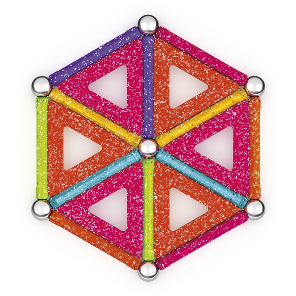 Geomag Supercolor & Glitter 87 osaa (Kuva 4 tuotteesta 4)