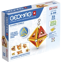 Geomag Classic Panels Kierrätetty 35 Osaa