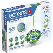 Geomag Classic Panels Kierrätetty 52 Osaa