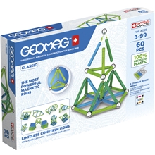 Geomag Classic Kierrätetty 60 Osaa