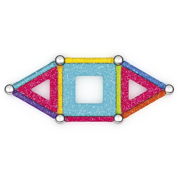 Geomag Glitter Panels Kierrätetty 22 osaa (Kuva 2 tuotteesta 6)