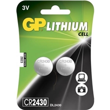 GP Paristot CR2430, 3V, 2-pack