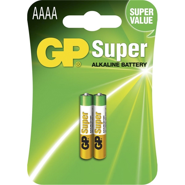 GP Alkaline Battery AAAA, 2-pack (Kuva 1 tuotteesta 2)