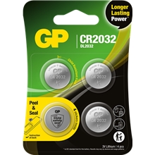 GP Paristot CR2032, 4-pack