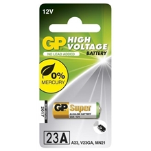 GP Batteries 23A 12V, 1-pack